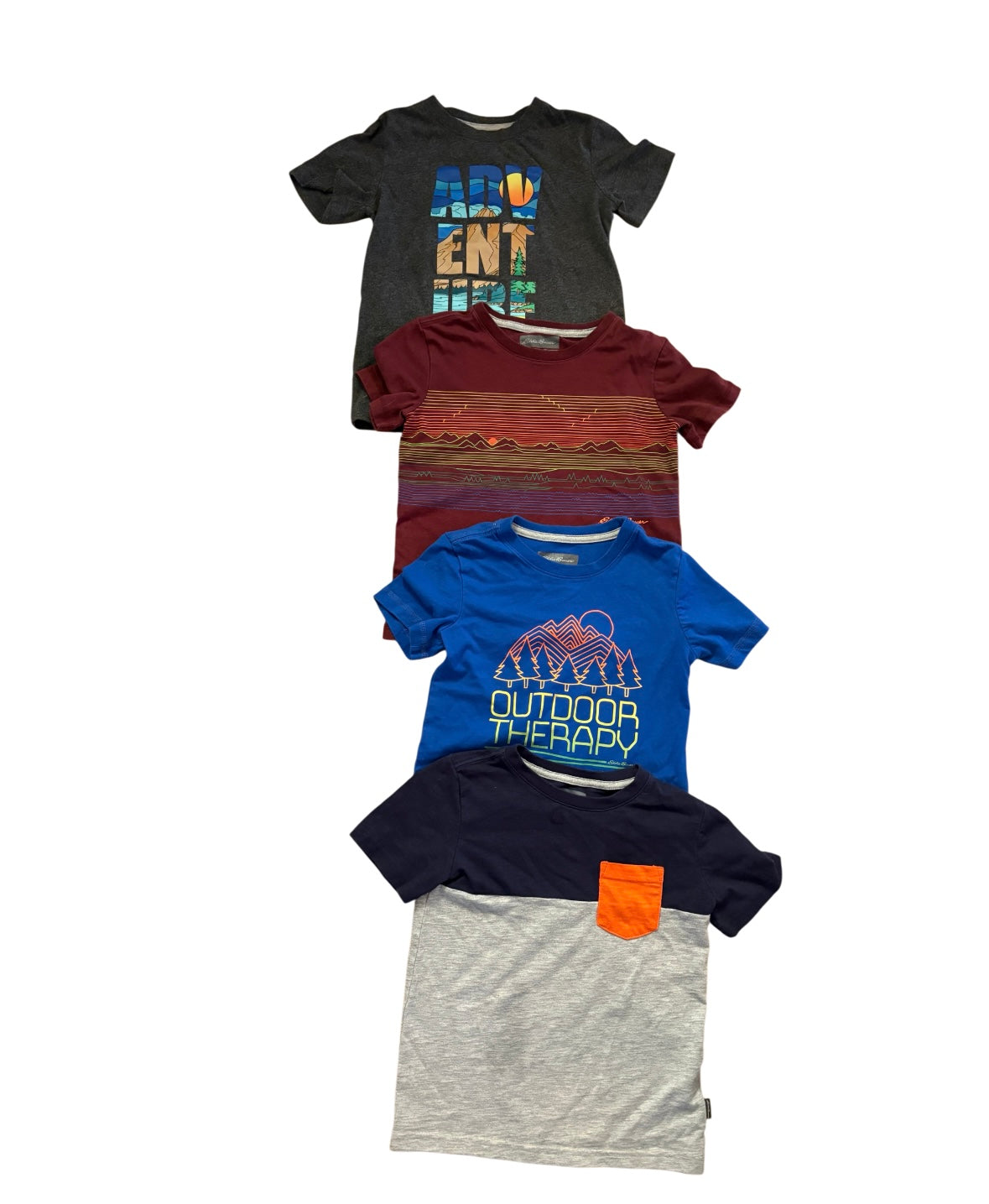 4 T-shirt EDDIE BAUER 6 ans