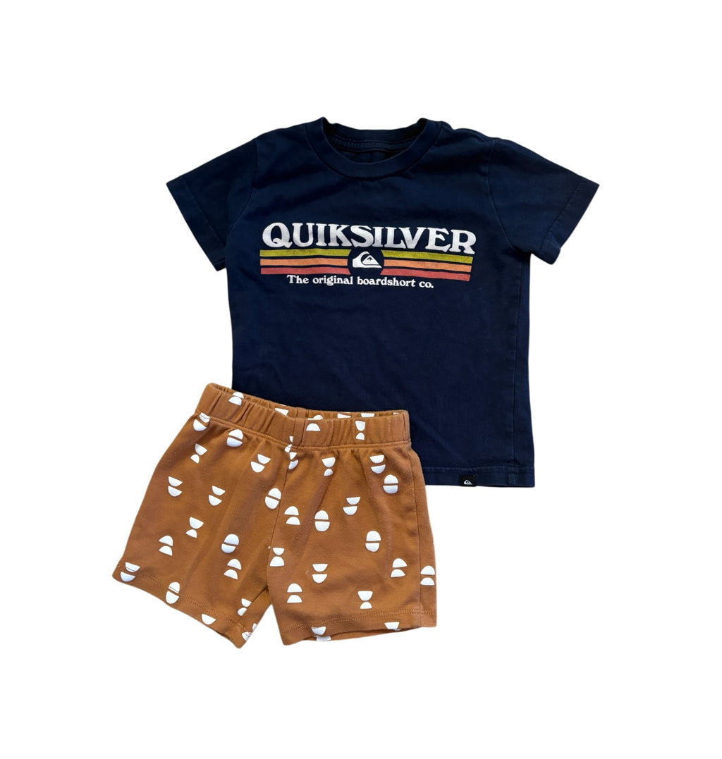 T-shirt QUIKSILVER+short PL: KIDS 2 ans