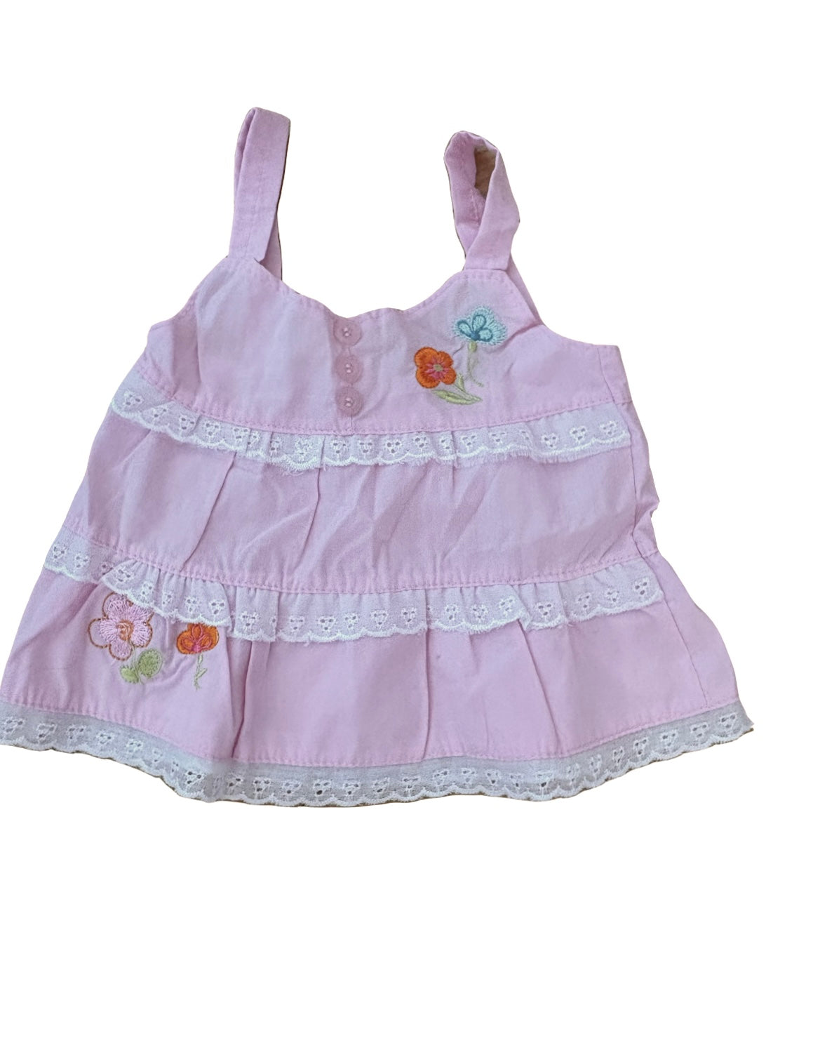 Robe rose 3-6 mois