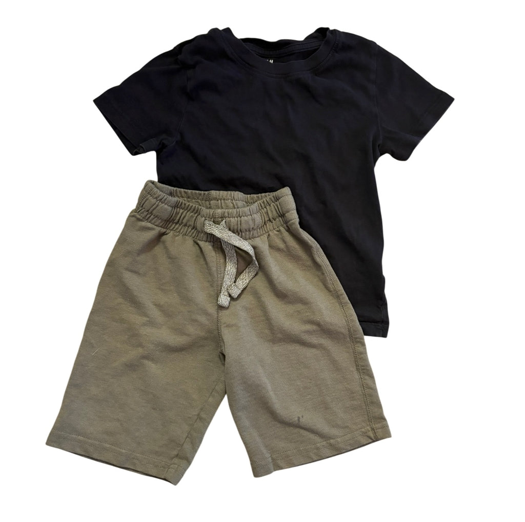 Short+t-shirt H&M 4-5 ans