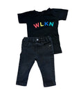 T-SHIRT WLKN+jeans 2 ans