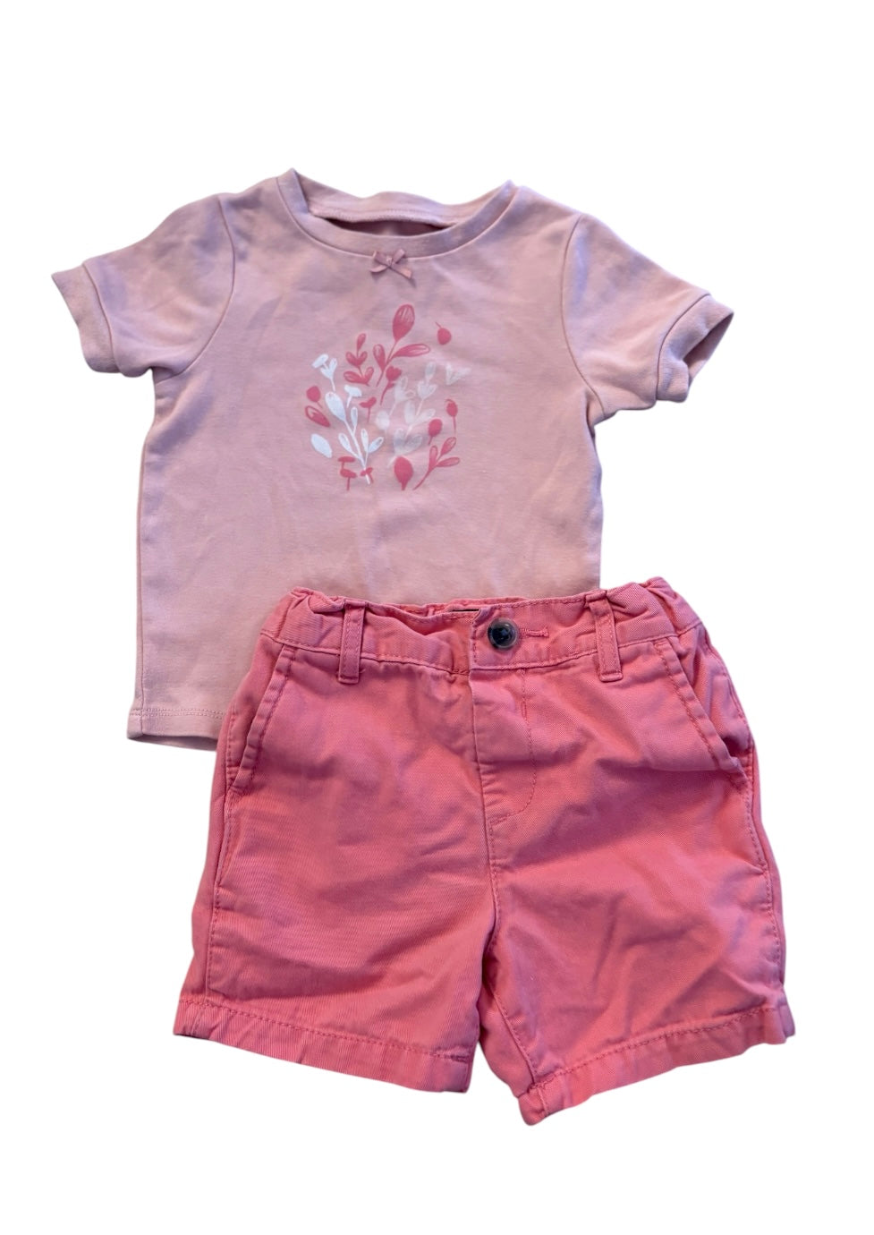 Short CHILDEN PLACE+chandail BLUMIND 18 mois