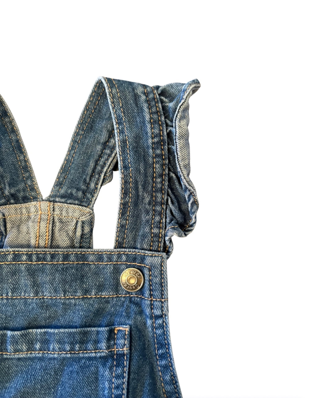 Salopette+camisole PETIT BATEAU 5-6 ans