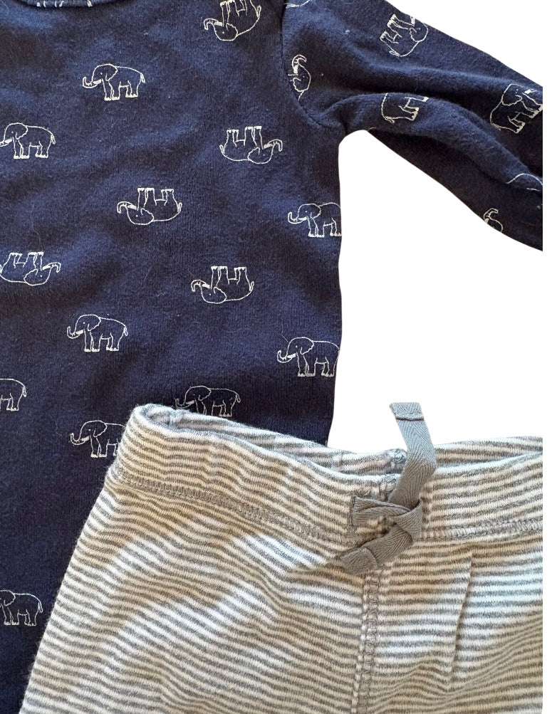 Cache couche CARTER’S 3 mois+ pantalon CARTER’S 3 mois