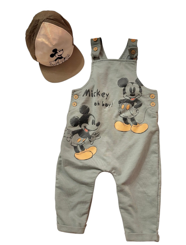Salopette 12-18 mois+ casquette H&M