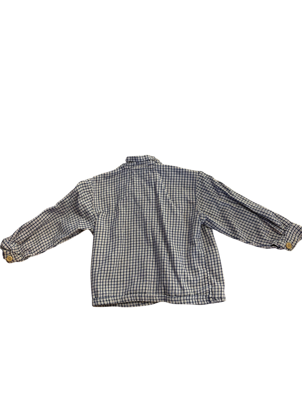 Chemise carreautée 9-12 mois
