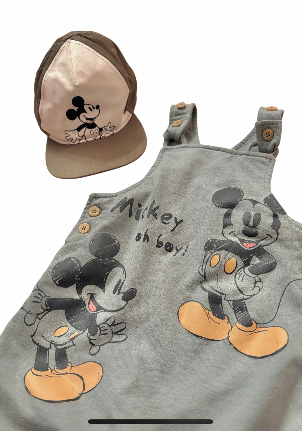 Salopette 12-18 mois+ casquette H&M