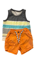 Short MINOTI+camisole  OSHKOSH 6-12 mois