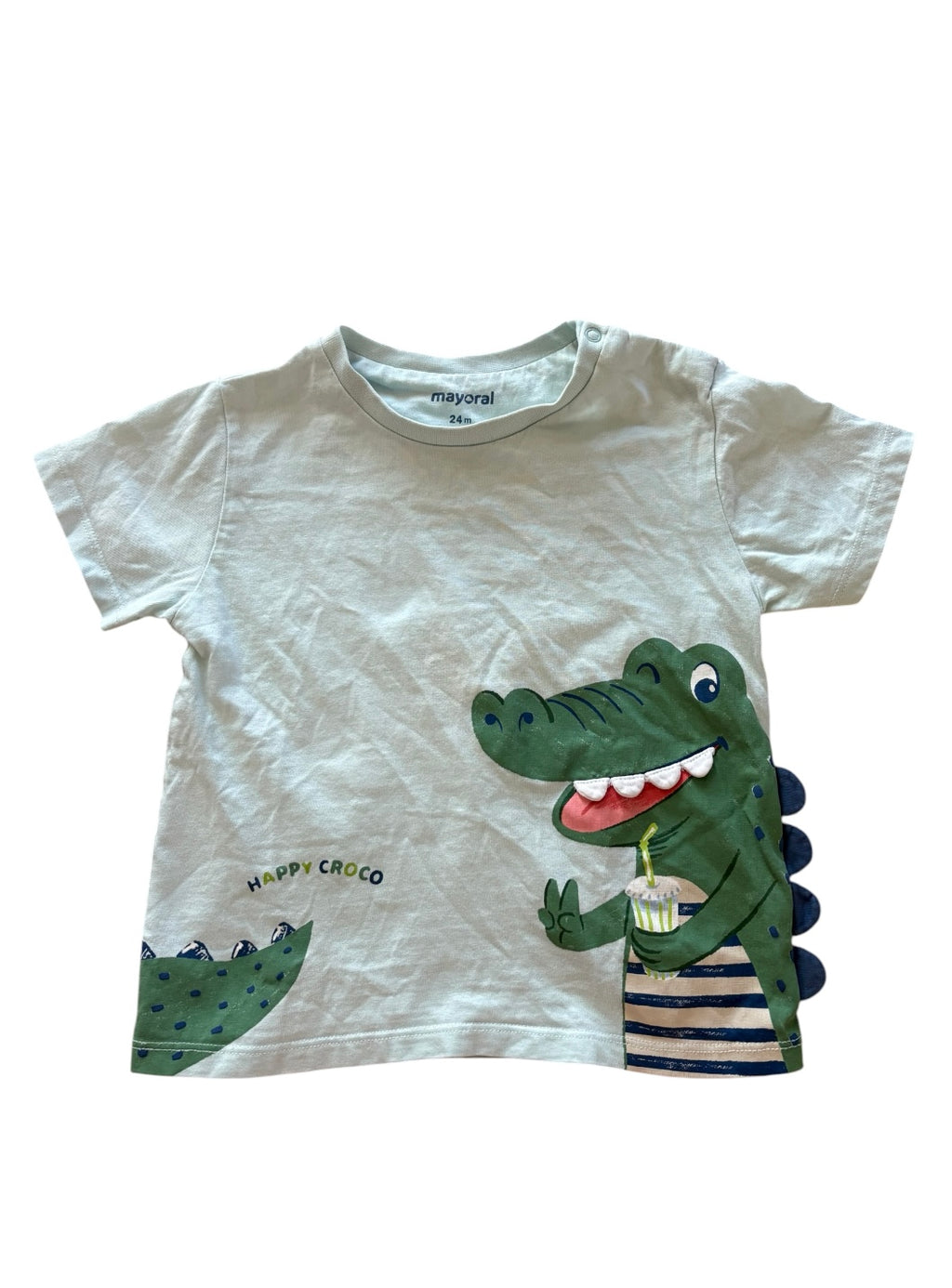 T-shirt MAYORAL+short OSHKOSH 2 ans