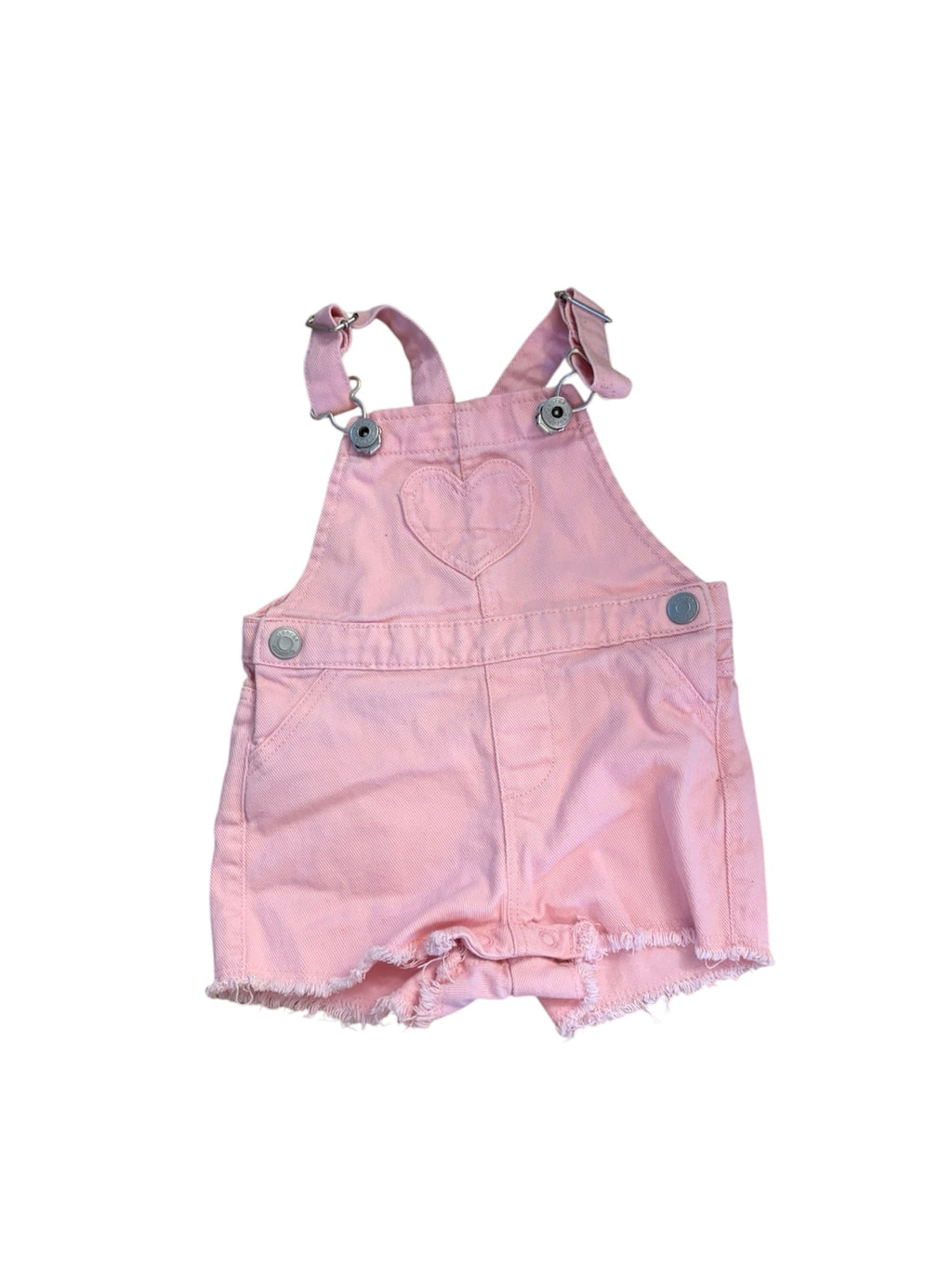 Salopette rose 12-18 mois