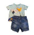 Pantalon GAGOU+chandail CARTER’S 12-18 mois