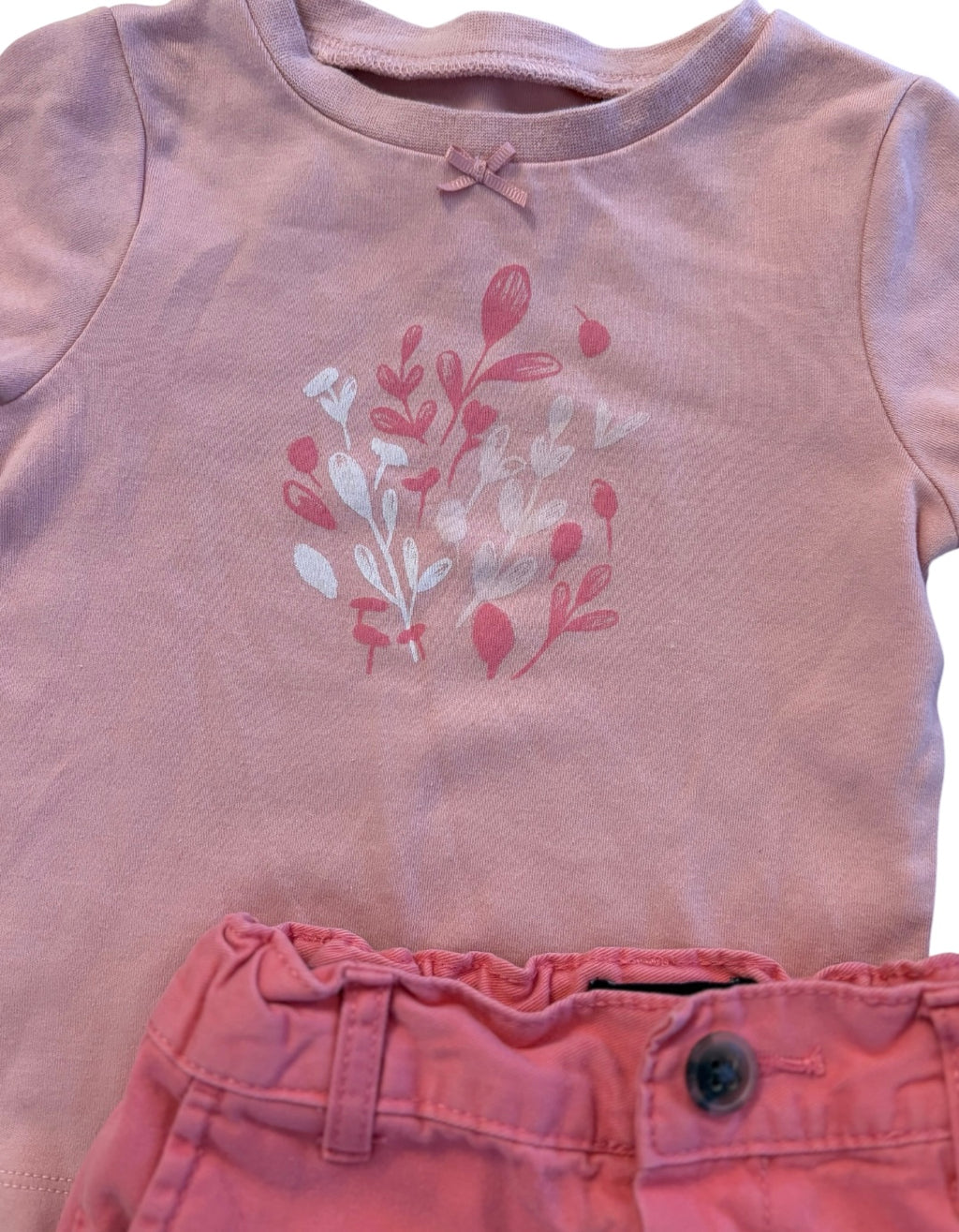 Short CHILDEN PLACE+chandail BLUMIND 18 mois