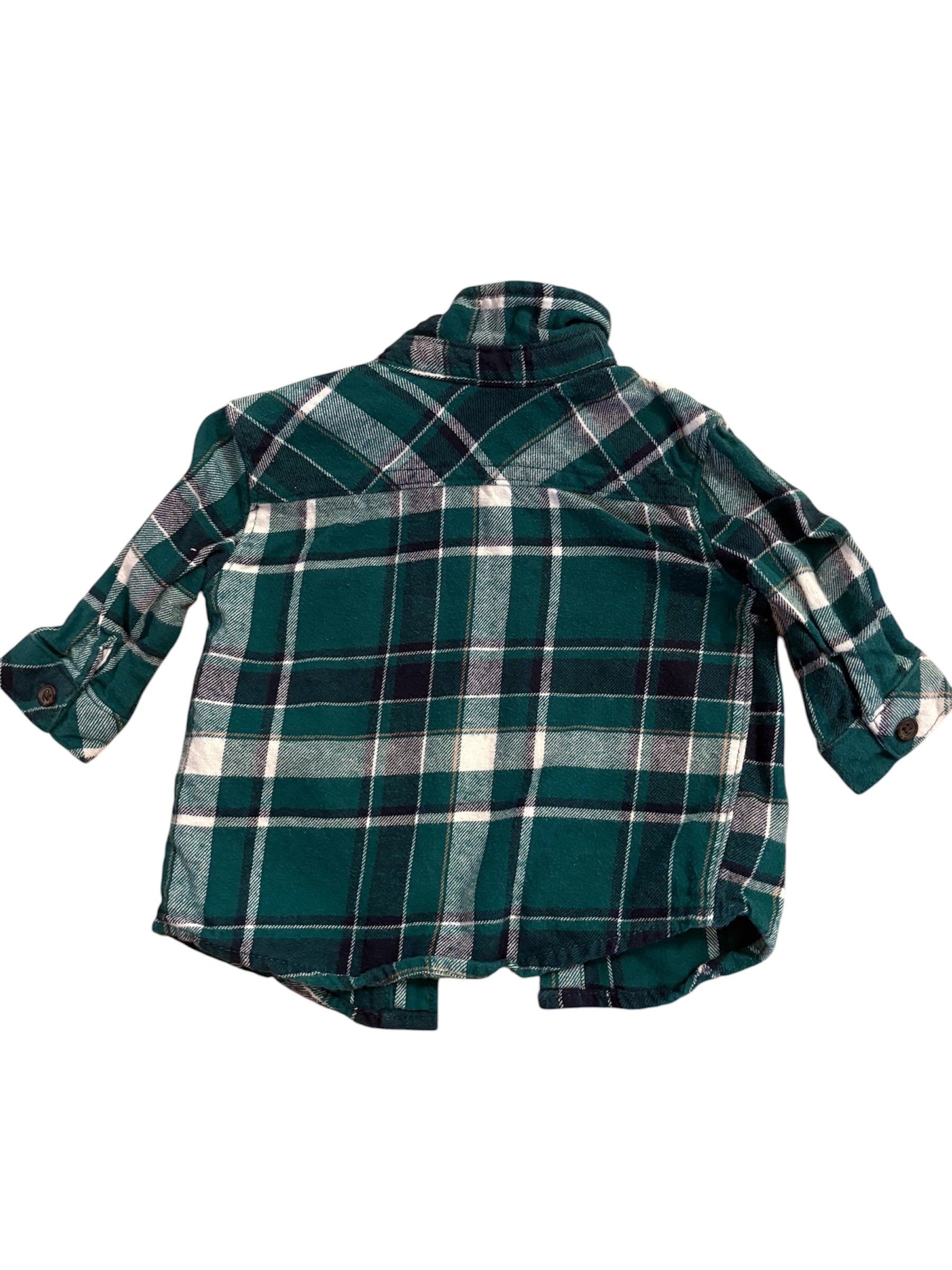 Chemise carreautée 0-3 mois