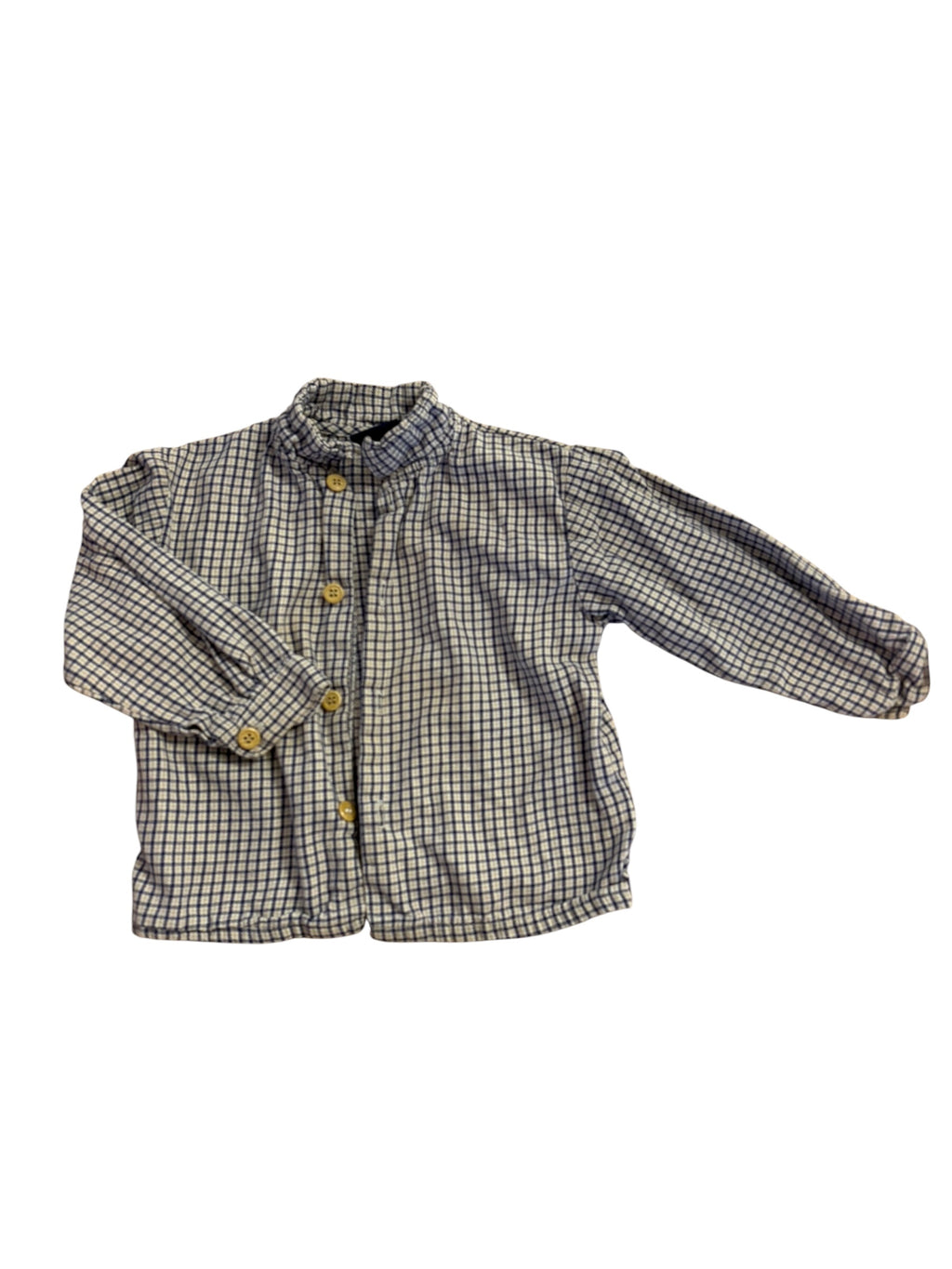 Chemise carreautée 9-12 mois