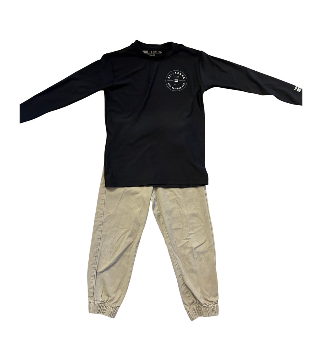 Chandail BILLABONG+pantaon 6 ans