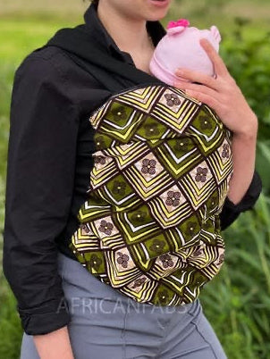 Porte bébé tissu