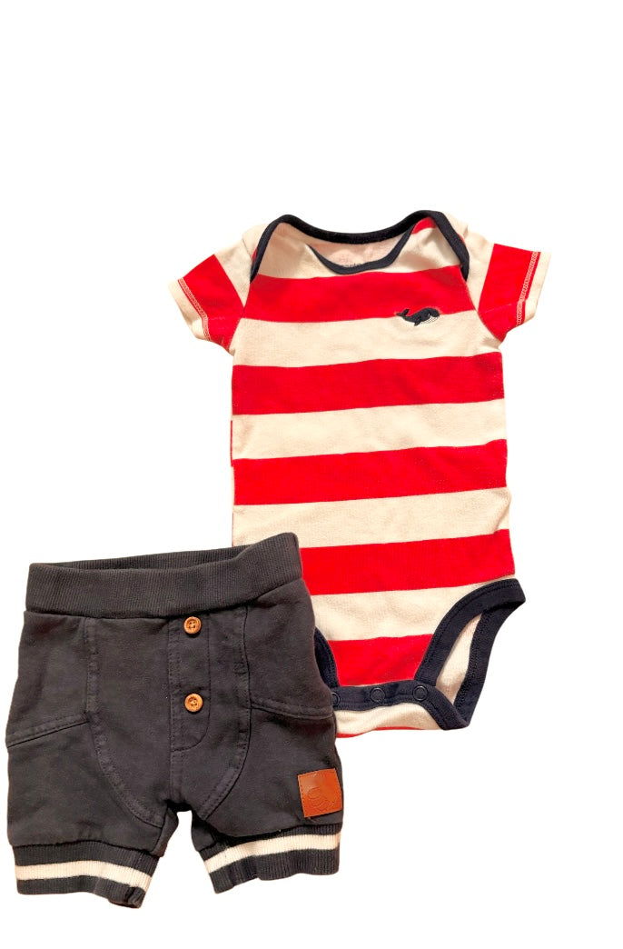 Cache couche CARTER’S+ short DIRKJE 3 mois