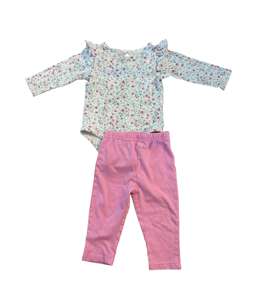 Cache couche ROCOCO+pantalon 12 mois