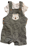 Salopette PEKKLE+cache couche CARTER’S 6 mois