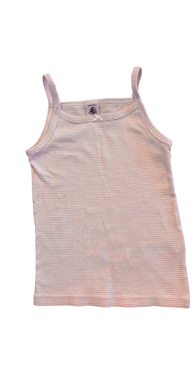 Salopette+camisole PETIT BATEAU 5-6 ans