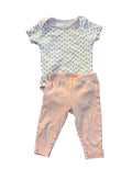 Pantalon CARTERS 3-6 mois+cache couche KYLE&DEENA 6-9 mois