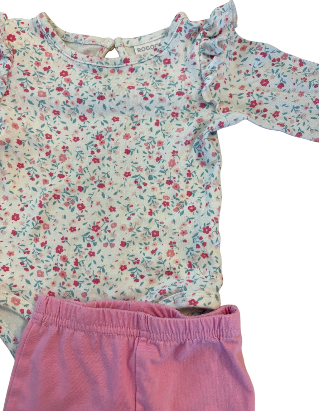 Cache couche ROCOCO+pantalon 12 mois